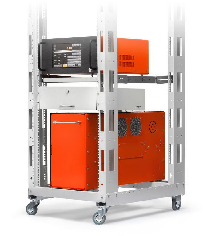 Автоматический калибратор-контроллер давления АГК в 19″ стойке Автоматический калибратор-контроллер давления АГК в 19″ стойке